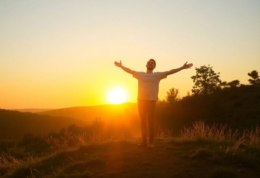 חשיבה חיובית בטבע